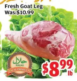 Top Food Supermarket Fresh Goat Leg offer