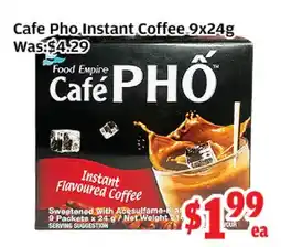 Top Food Supermarket Cafe Pho Instant Coffee offer