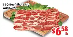 Top Food Supermarket BBQ Beef Short Rib offer