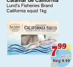 Marche C&T Lund's Fisheries Brand California Squid offer