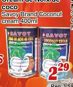 Marche C&T Savoy Brand Coconut cream offer
