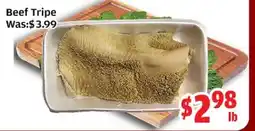 Top Food Supermarket Beef Tripe offer