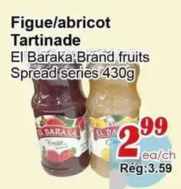 Marche C&T El Baraka Brand fruits Spread series offer