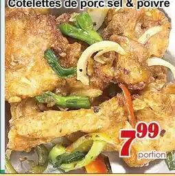 Marche C&T Côtelettes de porc sel & poivre offer