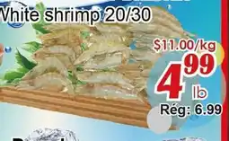 Marche C&T White shrimp 20/30 offer