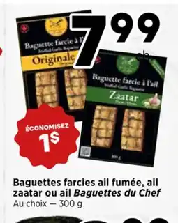 Val-Mont Baguettes farcies ail fumée, ail zaatar ou ail Baguettes du Chef offer