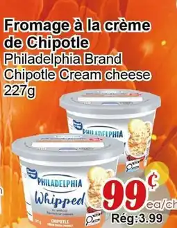Marche C&T Fromage à la crème de Chipotle Philadelphia Brand offer