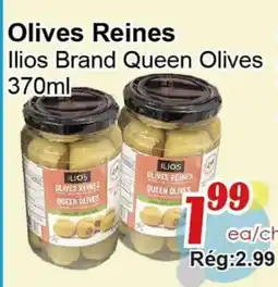 Marche C&T Ilios Brand Queen Olives offer