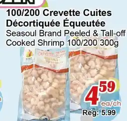 Marche C&T Seasoul Brand Peeled & Tall-off Cooked Shrimp offer
