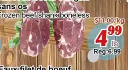 Marche C&T Faux filet de bœuf offer