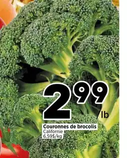 Val-Mont Couronnes de brocolis Californie offer
