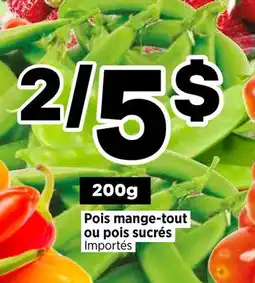 Val-Mont Pois mange-tout ou pois sucrés offer