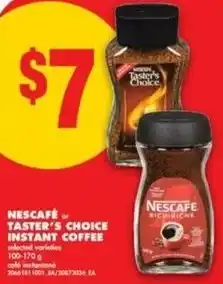 No Frills Nescafé taster's choice instant coffee offer