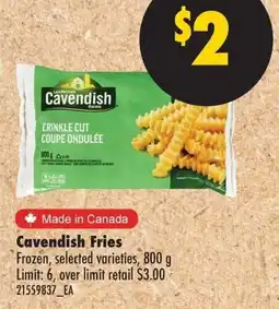No Frills Cavendish Fries offer