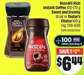 FreshCo Nescafé Rich Instant Coffee offer