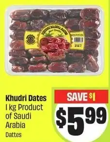 FreshCo Khudri Dates offer