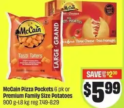 FreshCo McCain Pizza Pockets offer