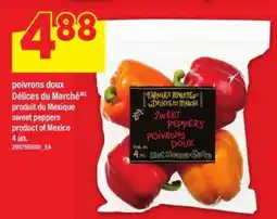 Maxi POIVRONS DOUX DÉLICES DU MARCHÉ offer