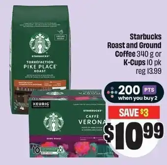 FreshCo Starbucks Roast and Ground Coffee offer