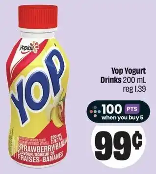FreshCo Yop Yogurt Drinks offer