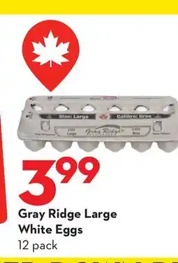 Longo's Large White Eggs offer