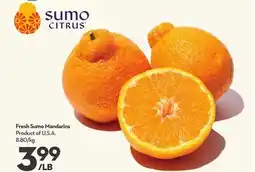 Longo's Fresh Sumo Mandarins offer