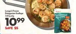 Longo's Frozen Patagonian Scallops offer