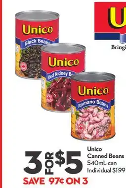 Longo's Canned Beans offer