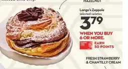Longo's Zeppole offer