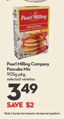Longo's Pancake Mix offer