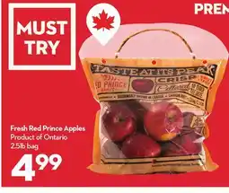 Longo's Red Prince Apples offer