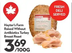 Longo's Raised Without Antibiotics Turkey Breast Roast offer