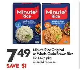 Longo's Original or Whole Grain Brown Rice offer