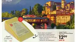 Longo's Curato Sinfonia al Prosecco Cheese offer