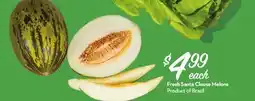 Longo's Fresh Santa Clause Melons offer