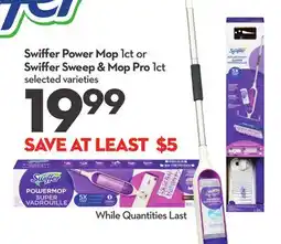 Longo's Power Mop 1ct or Sweep & Mop Pro 1ct offer