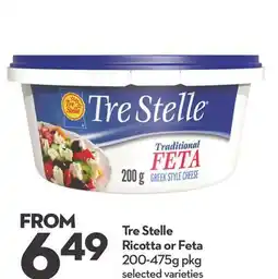 Longo's Ricotta or Feta offer