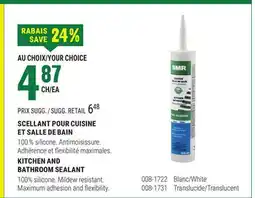 BMR SCELLANT POUR CUISINE ET SALLE DE BAIN offer