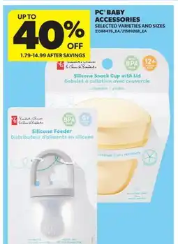 Real Canadian Superstore PC BABY ACCESSORIES offer