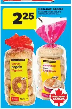 Real Canadian Superstore NO NAME BAGELS, 6'S offer