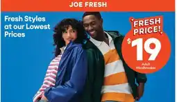 Real Canadian Superstore Joe Fresh offer