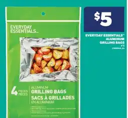 Real Canadian Superstore EVERYDAY ESSENTIALS ALUMINUM GRILLING BAGS, 4'S offer