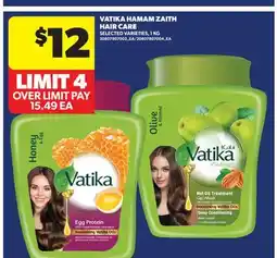 Real Canadian Superstore VATIKA HAMAM ZAITH HAIR CARE offer