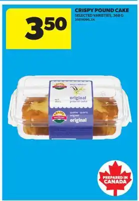 Real Canadian Superstore CRISPY POUND CAKE offer