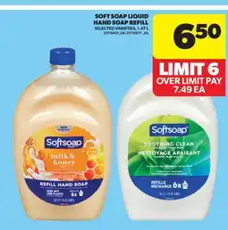 Real Canadian Superstore SOFT SOAP LIQUID HAND SOAP REFILL offer