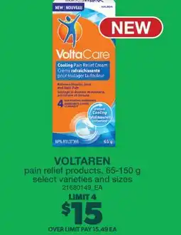 Real Canadian Superstore VOLTAREN PAIN RELIEF PRODUCTS offer