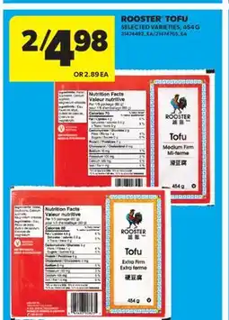 Real Canadian Superstore ROOSTER TOFU offer