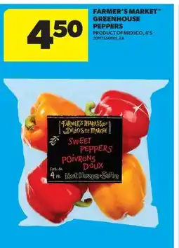 Real Canadian Superstore FARMER'S MARKET GREENHOUSE PEPPERS, 4' S offer