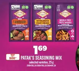Real Canadian Superstore PATAK'S SEASONING MIX offer
