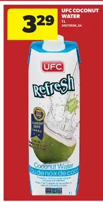 Real Canadian Superstore UFC COCONUT WATER offer